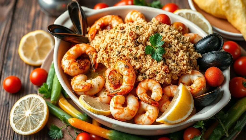 Seafood Bake Variations