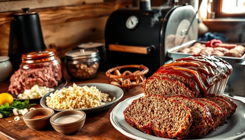 Smoked Meatloaf Preparation Steps