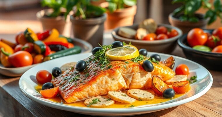 Flavorful Mediterranean Salmon recipe for Dinner